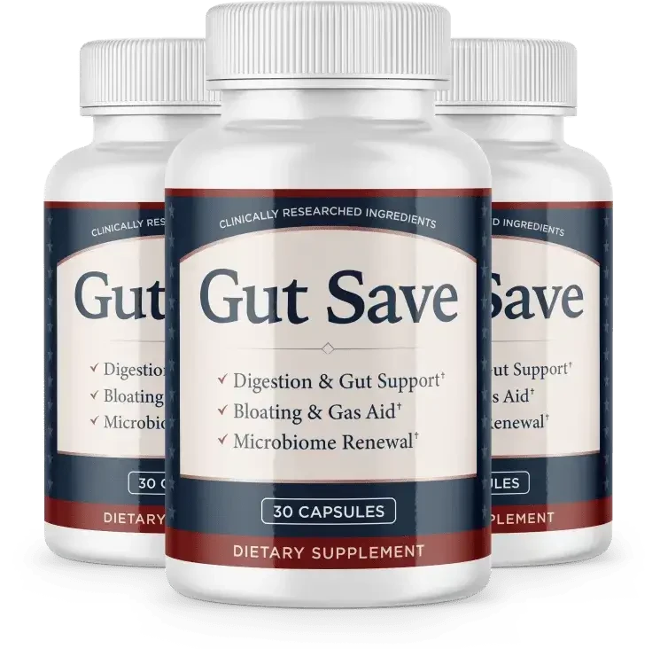 Gut Save 3 bottle package
