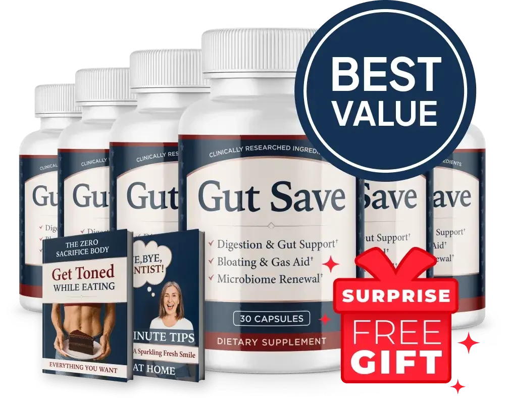 Gut Save 6 bottle best value package
